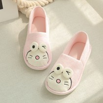 Moon shoes spring and summer bag with cute pregnant womens shoes indoor soft bottom maternal summer thin non-slip postpartum moon slippers