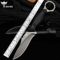Wolf knives Special Forces Field survival Saber outdoor knife sharp straight knife Blade cold weapon