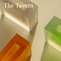 TheTavern Niche design place in place Resin transparent 3-color storage device Still life vase