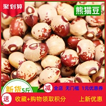 Womens standing panda beans 5 catties of flowers Rice Beans flowers beans porridge soup soy milk beans grains and beans