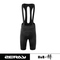 HuB and Bo new summer black strap pants strap cycling shorts men and women comfort mat gear breathable