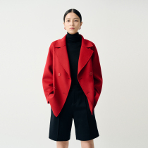 Rong Mei (DY0726602) Gu quality fashion large profile cashmere wool coat coat coat