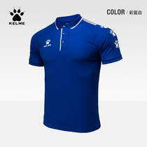 Calmmy sports POLO shirt male summer breathable short sleeve T-shirt customizable team workwear sports training wear