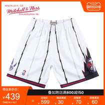 MitchellNess Raptors 98-99 home SW retro ball pants MN sports mesh basketball shorts tide