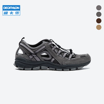  Decathlon flagship store official website outdoor hiking sandals mens non-slip cushioning beach hole shoes mens ODS