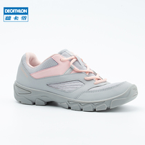 Decathlon flagship store childrens hiking childrens shoes girls spring and summer hiking shoes non-slip comfortable cushioning sneakers KIDD
