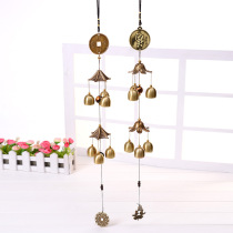 Japanese-style creative metal wind bell decorated doorbell decorated retro outdoorbell shop doorbell recruitment bedroom bell decoration hanging
