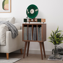 Gramovox Grammy Vinyl record player cabinet Record storage rack Bluetooth speaker shelf base Magazine cabinet