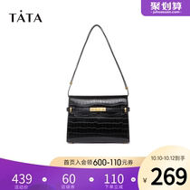 Tata he she Hand bag Joker shoulder bag small square bag women under satchel bag 2021 Autumn New PB335CX1