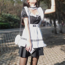 Maid cos student big brother dress Japanese sweet pink soft sister outfit Girl cute daily life