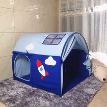 Bed tent Childrens indoor boy game house Girl house Princess House Split bed artifact tent Get on and off the bed
