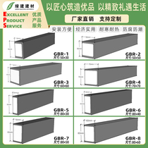 Special exterior wall decorative lines hot sale factory direct EPS wall foam window cover waist line Square line
