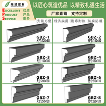 Special EPS line installation Villa column pier Exterior wall European EPS foam column pier Outdoor decoration Roman column perimeter line