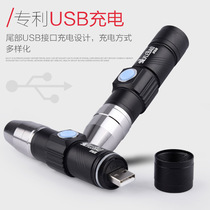 Money detector lamp can be USB rechargeable 365nm fluorescent agent detection pen UV detection mask skin care flashlight
