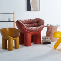 Spot high-end factory fat leg chair FRP elephant leg chair indoor and outdoor simple art ornaments leisure chair