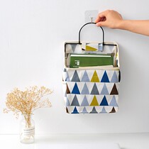 Large-capacity bedside wall storage bag hanging bag door rear bathroom hanging bag wall hanging sundries storage bag