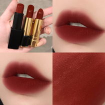 Flower Temple sora club Shao La soft light tower pressing lipstick female student parity lipstick cow blood matte orange
