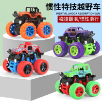  Childrens toy car four-wheel drive off-road vehicle Boy car car toy inertial car Child booster car Baby car