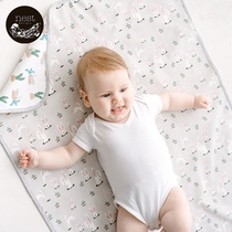  Nest Designs Baby cotton isolation pad Waterproof and breathable newborn washable diaper pad leak-proof mattress