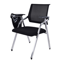 Training chair with table plate writing plate Conference chair table and chairs integrated computer chair folding office chair mesh chair stool