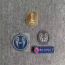 (Spot) 17-18 Real Madrid Champions League Set of 4 Sets Limited to 2018 Champions League Events in the First Half of the Year