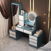 Dresser Bedroom small modern simple storage cabinet One-piece small apartment Net red ins wind makeup table makeup table