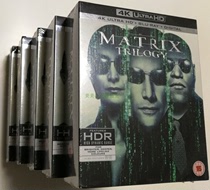 Spot genuine Blu-ray The Matrix Matrix 1-3 4K UHD 9 disc BD100 medium word UK