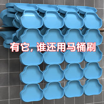 Disposable toilet brush set No dead angle leave-in cleaning brush household bathroom throwable replacement head toilet brush