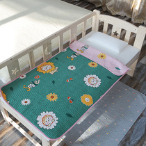 South Korea foreign trade stroller pad pure cotton twill quilting washing secret road children kindergarten childrens bed sheet mattress