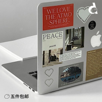 duye degree also Korean oab stickers bag phone decoration ins postcard labels focus program ID handbooks