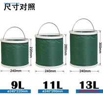 Collection bucket backup storage box self-driving car multi-function car bucket telescopic bucket foldable car garbage
