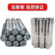 Firewood stove outdoor indoor mobile stove exhaust pipe chimney Stove fittings pipe iron tube firewood stove pipe