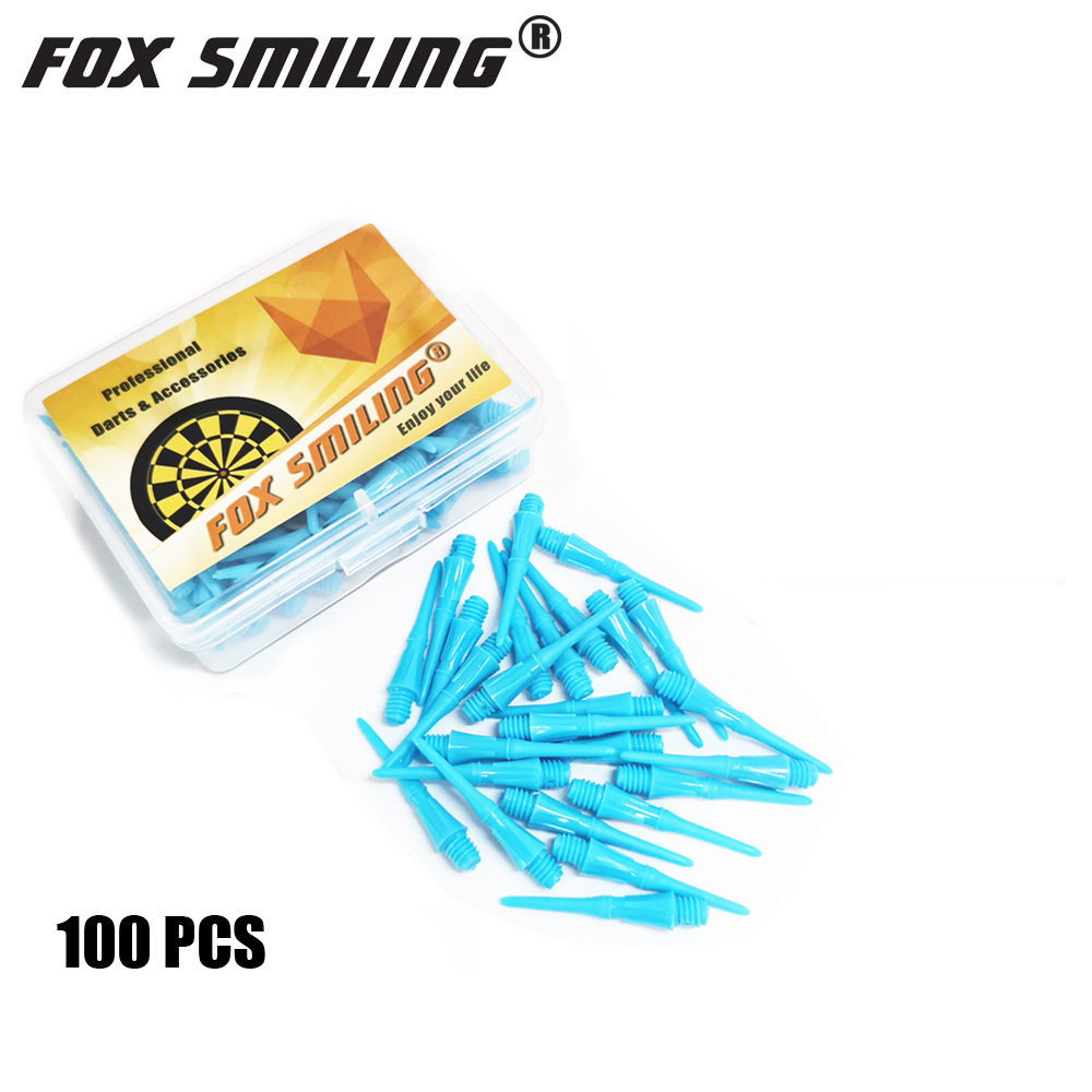 Fox Smiling50/100 ソフトダーツ針ダーツチップ電子 2BA ダーツ針ダーツヘッド