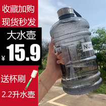 Muscle technology fitness kettle 2 2L liter sports large capacity super large capacity Milk Cup portable water bottle