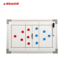 Volleyball tactical board etto Yingtu double-sided volleyball supplies combat board sand table coach Command Board small whiteboard
