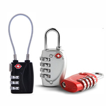 tsa719 password lock Overseas customs lock Travel anti-theft buckle Check-in customs clearance lock Luggage trolley luggage padlock
