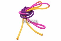 (Xiao Yuan R · G) Domestic Artistic Gymnastics Rope-Yellow Purple Powder Adult 3m long (hemp rope)
