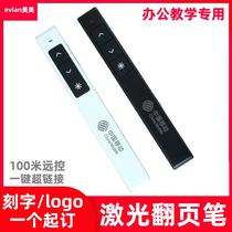 Teaching speech pen Projection pen Lecture pen Teachers Day gift page turning pen Multimedia remote control pen micro charging