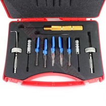 Hardware lock accessories locksmith tool consumables supplies Hundred City Seiko cross trimmer fine-tuning white diamond three-piece set