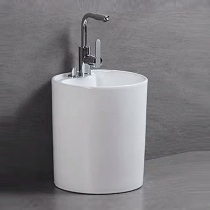 New mini small wash mop slot pool balcony mop basin mop pool floor-standing basin square toilet home