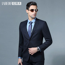  Labov wool suit suit Mens brand business formal plus size groom wedding dress Casual suit