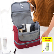 packall waterproof wash bag large capacity travel convenient cosmetic bag hanging dry and wet separation storage bag