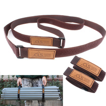 Outdoor strapping straps luggage straps backpack straps strapping ropes compression storage travel equipment fixed hook and buckle 2 packs