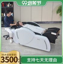 Intelligent massage washing bed Automatic massage bed Barber shop dedicated hair salon head therapy multi-function punch bed