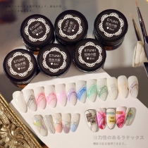 E7unii Wire Drawing Gum Japan Style Canned Mechia Black & White Elastic Pull Wire Color Plotzy Line Chia Oil Glue Suit