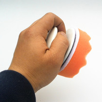 Professional Waxed Sponge Hand Tox Waxed Sponge Handle Hand Grip Replaceable 3 Inch 4 Inch Maintenance Wax Seal Sponge