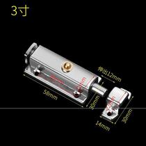 Press the lock self-bounce automatic tongue lock household door bolt toilet lock toilet Bolt toilet Bolt