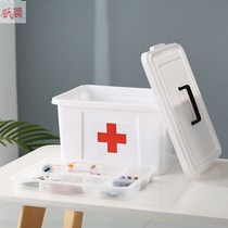 Multi-layer first aid medicine storage box box for small family medicine Household plastic childrens medicine box Medical medicine box for consultation