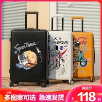 NANS astronaut suitcase Men and women small 20-inch boarding travel trolley case new student password suitcase