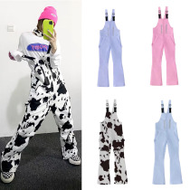 (Extreme House) pompt snowboarding pants waterproof and breathable slim pants for men and women